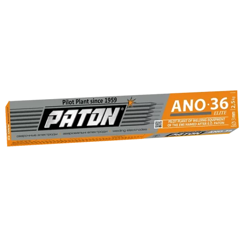 Covered Electrodes Paton ANO 36 ELITE Ø2,5mm